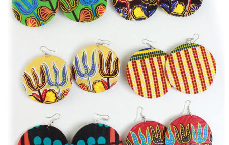 Upcycled Kitenge Earrings