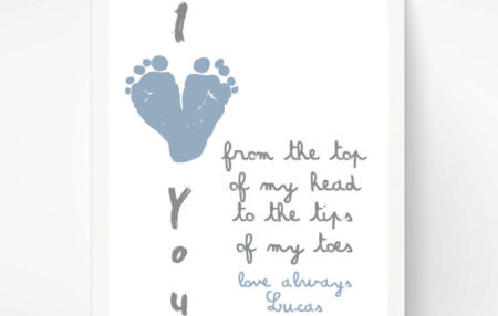 Baby Hand & Footprint Art